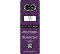 Mystix London | Coffee & Cocoa - Wax Melts Clamshell 5 x 90g (50 Cubes) | 100% Natural SOYA Wax | Long-Lasting Fragrance for Aromatherapy & Soothing Atmosphere