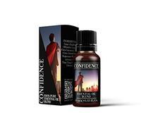 Mystix London | Confidence Essential Oil Blend 10ml | Ginger | Lemon | Lime | Peppermint | Ylang Ylang | Aromatherapy Oil | Bright Citrus Fragrance | for Diffusers & Massage | Vegan, GMO Free