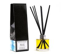 Mystix London Essential Oil Reed Diffuser | Mental Clarity Blend | Refreshing Aromatherapy for Focus & Clarity | Safe & Long-Lasting | 100ml Bottle