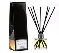 Mystix London Essential Oil Reed Diffuser | Relaxation Blend | Natural Aromatherapy for Calm & Unwind | Safe & Long-Lasting | 200ml Bottle