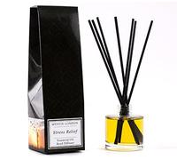 Mystix London Essential Oil Reed Diffuser | Stress Relief Blend | Natural Aromatherapy for Relaxation & Calm | Safe & Long-Lasting | 200ml Bottle