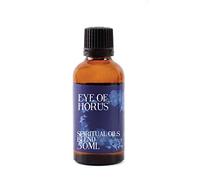 Mystix London | Eye of Horus Spiritual Essential Oil Blend 50 ml | Cinnamon • Fennel • Frankincense • Orange • Star Anise | Protection & Awareness | Vegan, GMO Free