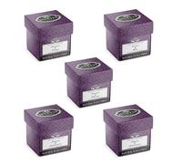 Mystix London | Fragrant Favourites Candle Collection Gift Set | 5 Luxury Hand Poured Candles | 100% Natural SOYA Wax | Premium Fragrance Oils | Chocolate & Orange | Jasmine & Sandalwood