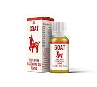 Mystix London | Goat Chinese Zodiac Essential Oil Blend 10ml | 100% Pure & Natural | Aromatherapy for Creativity & Calm | Bergamot, Cardamom, Cedarwood, Lavender, May Chang, Pine | Vegan, GMO Free