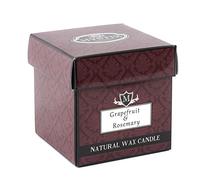 Mystix London | Grapefruit & Rosemary - Scented Candle Large 29cl | Best Aroma for Home, Kitchen, Living Room and Bathroom | Perfect as a Gift | Reusable Glass Jar