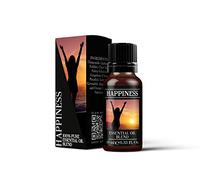 Mystix London | Happiness Pure & Natural Essential Oil Blend 10ml - for Diffusers, Aromatherapy & Massage Blends | Perfect as a Gift | Vegan, GMO Free