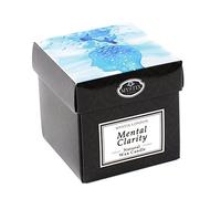 Mystix London | Mental Clarity - Scented Candle Large 29cl | Best Aroma for Home, Kitchen, Living Room and Bathroom | Perfect as a Gift | Reusable Glass Jar