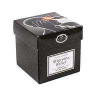 Mystix London | Migraine Relief - Scented Candle Large 29cl | Best Aroma for Home, Kitchen, Living Room and Bathroom | Perfect as a Gift | Reusable Glass Jar