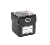 Mystix London | Migraine Relief - Scented Candle Small 8cl | Best Aroma for Home, Kitchen, Living Room and Bathroom | Perfect as a Gift | Reusable Glass Jar