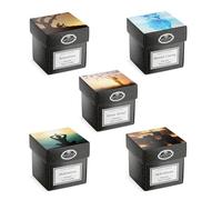 Mystix London | Modern Day Remedies Candle Collection Gift Set | 5 Luxury Aromatherapy Candles | Hand-Poured in The UK | Natural SOYA Wax | Essential Oil Blends | 10hr Burn Time