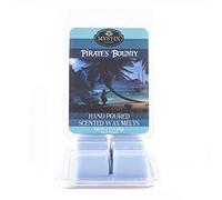 Mystix London | Pirate’s Bounty - Wax Melts Clamshell 60g (6 Cubes) | 100% Natural SOYA Wax | Best Aroma for Home, Kitchen, Living Room and Bathroom | Perfect as a Gift | Handmade in UK