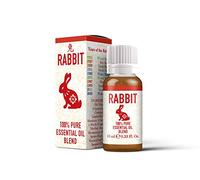 Mystix London | Rabbit - Chinese Zodiac Essential Oil Blend 10ml - for Diffusers, Aromatherapy & Massage Blends | Perfect as a Gift | Vegan, GMO Free