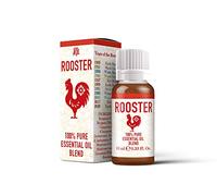 Mystix London | Rooster Chinese Zodiac Essential Oil Blend 10ml | 100% Pure & Natural | Aromatherapy Oil | Bergamot, Cinnamon, Lemongrass, Marjoram, Rose Geranium | Vegan, GMO Free
