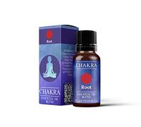 Mystix London | Root Chakra Essential Oil Blend 10ml | Carrot Seed | Clary Sage | Patchouli | Vetiver | Thyme | Earthy Grounding Aromatherapy Oil | for Diffusers, Massage & Bath | Vegan, GMO Free
