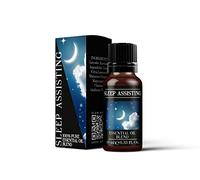 Mystix London | Sleep Assisting Essential Oil Blend 10ml | Chamomile | Lavender | Lemon | Marjoram | Soothing Aromatherapy Oil | Bedtime Natural Fragrance | for Diffusers & Massage | Vegan, GMO Free