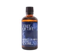 Mystix London | Tree of Life Spiritual Essential Oil Blend 10 0ml | Cedarwood • Eucalyptus • Lavender • Lemongrass • Wintergreen | Growth & Strength | Vegan, GMO Free