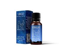 Mystix London | Virgo Zodiac Sign Essential Oil Blend 10ml | 100% Pure & Natural | Aromatherapy for Earth Signs | Calming & Grounding Aroma | Vegan, GMO Free