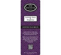 Mystix London | Yuletide Spice & Tangerine - Wax Melts Clamshell 5 x 90g (50 Cubes) | 100% Natural SOYA Wax| Long-lasting Fragrance for Aromatherapy & Soothing Atmosphere