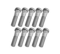 Mysttoo 10PCS M12x1.5 Wheel Studs Lug Stud Bolt Compatible with 2006-2022 Ford Focus Fusion Fiesta Escape Ranger MKC MKZ Mazda 2 3 5 6 Mazda CX-3 CX-5 CX-7 CX-9 MX-5 MX-6 RX8 Protege