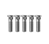 Mysttoo 5PCS M12x1.5 Wheel Studs 43mm Lug Bolt Stud Compatible with Honda Accord Civic City CR-V CR-Z Fit HR-V Insight Element Prelude S2000 Acura Integra L ILX MDX RSX TL TLX TSX