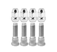 Mysttoo 8PCS 1/2-20 Chrome Wheel Lug Stud Nut Set 68003287AA Compatible with 2007-2018 Jeep Wrangler JK Rear Wheels & 2002-2010 Grand Cherokee Commander 611-122 610-448