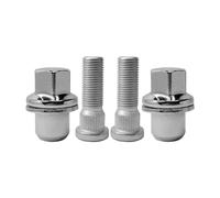 Mysttoo M14x1.5 Chrome Wheel Lug Stud Nut Set LR068126 Compatible with 1996-2022 Land Rover Range Rover LR2 LR3 LR4 Defender 90 110 Discovery Sport 611-297 (4PCS)
