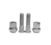 Mysttoo M14x1.50 Chrome Wheel Lug Stud Nut Set Compatible with 2011-2022 Jeep Grand Cherokee Wrangler Ford Mustang and Dodge Ram 1500 2500 3500 Durango Challenger Charger (4PCS)