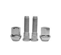 Mysttoo M14x1.50 Chrome Wheel Lug Stud Nut Set Compatible with 2011-2022 Jeep Grand Cherokee Wrangler Ford Mustang and Dodge Ram 1500 2500 3500 Durango Challenger Charger (4PCS)