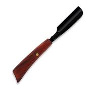 MYSUNBAR Professional Japanese Straight Edge Razor Holder, Non-Folding Razor Holder with Straight Handle, Zinc Alloy Trimming Razor Holder
