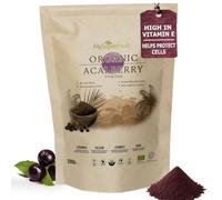 MySuperfoods Organic Acai Berry Powder 200g, Freeze Dried Pure Pulp | High in vitamin E, which protects cells from oxidative stress. The rarer precatoria acai, pure pulp only. 66 servings.