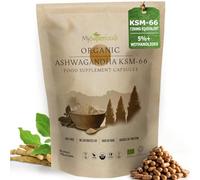 MySuperfoods Organic Ashwagandha 7200mg, Full Spectrum KSM-66, 60 Caps