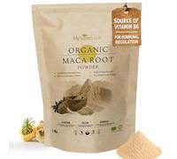 MySuperfoods Organic Maca Root Powder 1kg, Grown Above 3,500m in Peru | Source of vitamin B6, which contributes to the regulation of hormonal activity. Naturally malty, milled whole. 200 servings.