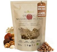 MySuperfoods Organic Mushroom Blend 1000mg, 120 Capsules, 7 Mushrooms