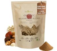 MySuperfoods Organic Mushroom Blend Powder 1kg, Lion's Mane & Reishi