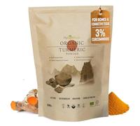 MySuperfoods Organic Turmeric Powder 500g, 3% Curcuminoids, Whole Root | High in manganese, for the normal formation of connective tissue. The golden spice of Ayurveda, whole root. 100 servings.