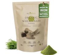MySuperfoods Organic Wheatgrass Powder 1kg, Whole Leaf Greens Powder