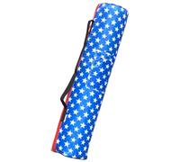 MYSUPOT 43"x9"x9" (US Flag, L) Replacement Bag for Folding Camping Chair, Camp Chairs, Hammock, Yoga Mat, Beach Chair, Umbrella, Tent Bag 420D Oxford Polyester Fabric w/Side Pockets American Flag