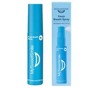 MySweetSmile Fresh Breath Spray - Instantly Neutralises Bad Breath & Dry Mouth - Alcohol-Free & Sugar-Free - Dentist-Approved - IndyBest Award-Winning Brand - Fresh Mint Flavour - 17ml