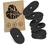 MySweetStitch 10 x Diabetes Skin Protection Patches Under Blood Sugar Sensor, Sensor Plasters for Dexcom G6, for Irritation from Sensor Adhesive, Use in addition to the CGM Sensor Patch, Black