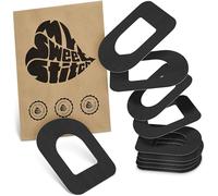 MySweetStitch - 10 x Omnipod Patches, Ring Patch Ø 95 x 72mm, Waterproof, Breathable, Skin-Friendly, Made in Germany, Black