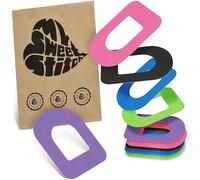 MySweetStitch - 10 x Omnipod Patches, Ring Patch Ø 95 x 72mm, Waterproof, Breathable, Skin-Friendly, Made in Germany, Rainbow