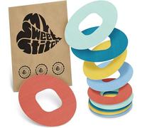 MySweetStitch - 10x Simplera Patch Round, Ringpatch Ø 70mm, watterproof, Breathable, Skin-Friendly, Pastel