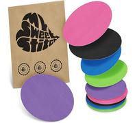 MySweetStitch - 10x Universal Sensor Patch Oval, Fixation Patch for Freestyle Libre 3, Dexcom G7, Omnipod & more, waterproof, breathable, skin-friendly, Rainbow