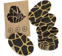 MySweetStitch - 10x Universal Sensor Patch Round, Fixation Patch for Freestyle Libre 3, Dexcom G7, Omnipod & more, waterproof, breathable, skin-friendly, Savannah