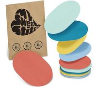 MySweetStitch - 10x Universal Sensor Patch Round, Fixation Patch for Freestyle Libre 3, Dexcom G7, Omnipod & more, waterproof, breathable, skin-friendly, Pastel