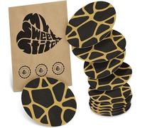 MySweetStitch - 10x Universal Sensor Plasters Round Fixation Plasters for Freestyle Libre 3, Dexcom G7, Omnipod & More, Waterproof, Breathable, Skin-Friendly, Savannah