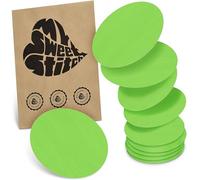 MySweetStitch - 10x Universal Sensor Plasters Round Fixation Plasters for Freestyle Libre 3, Dexcom G7, Omnipod & More, Waterproof, Breathable, Skin-Friendly, Green