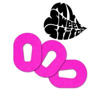 MySweetStitch - 25 x Dexcom G6 Patches, Overpatch Ø 70 x 55mm, Waterproof, Breathable, Skin-Friendly, Made in Germany, Pink