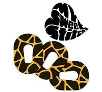 MySweetStitch - 25 x Dexcom G6 Patches, Overpatch Ø 70 x 55mm, Waterproof, Breathable, Skin-Friendly, Made in Germany, Savannah