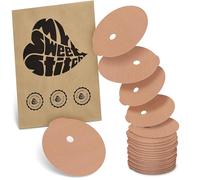 MySweetStitch - 25 x Dexcom G7 Underpatch, Skin-Friendly Patches Under The Diabetes Sensor - Latex-Free, Protection, no Irritation, Waterproof, Made in Germany, Beige